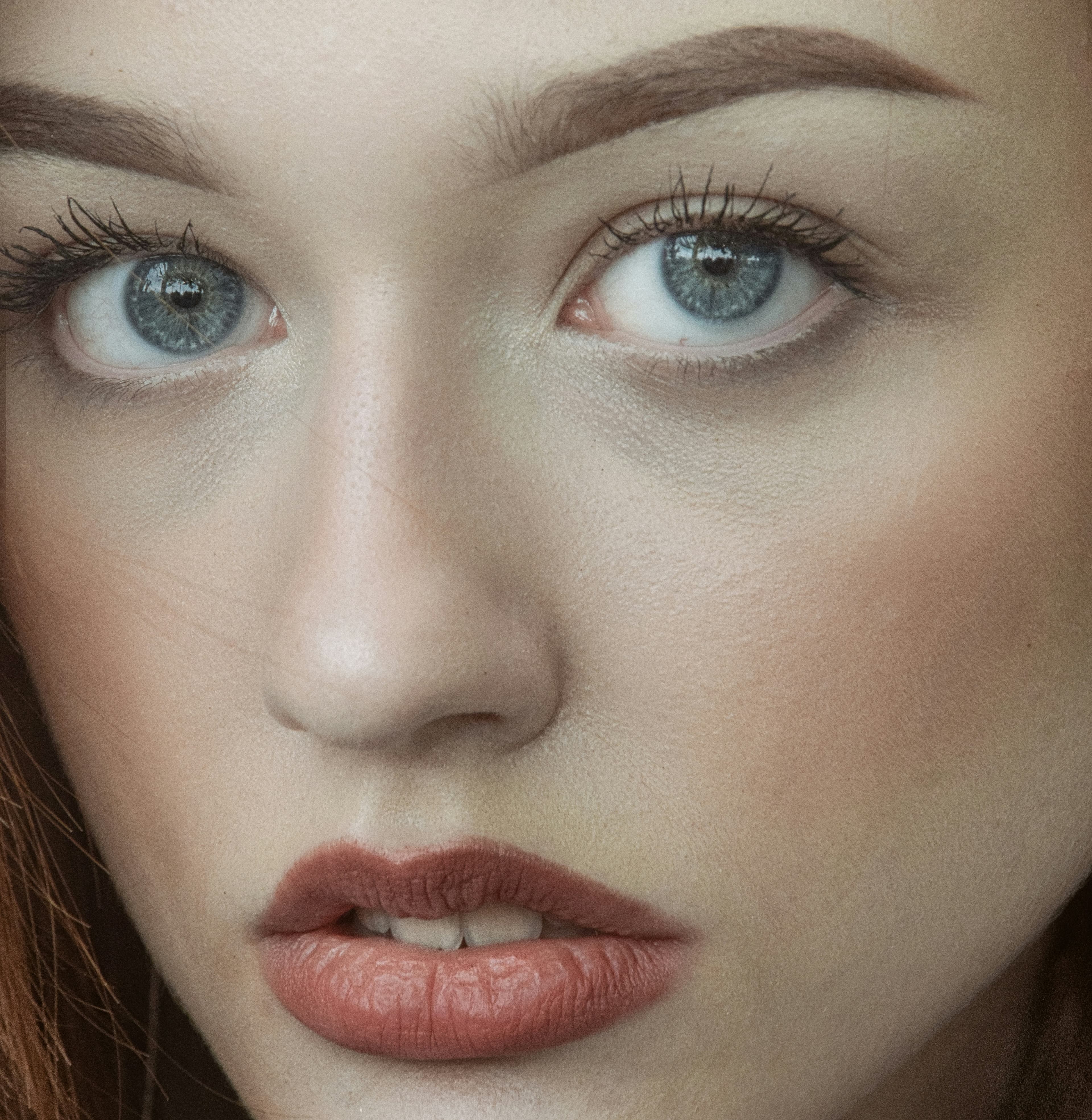Healed semi-permanent brows, a Scottsdale studio